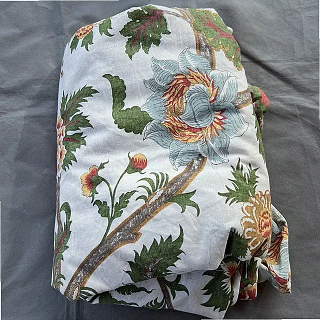 Floral Old World Duvet Cover 106 X 98.75 Botanical Double? Full?