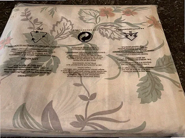 Full Size Floral Botanical Cotton Duvet Cover FULL 90 x 80 Zipper & Ties NEW