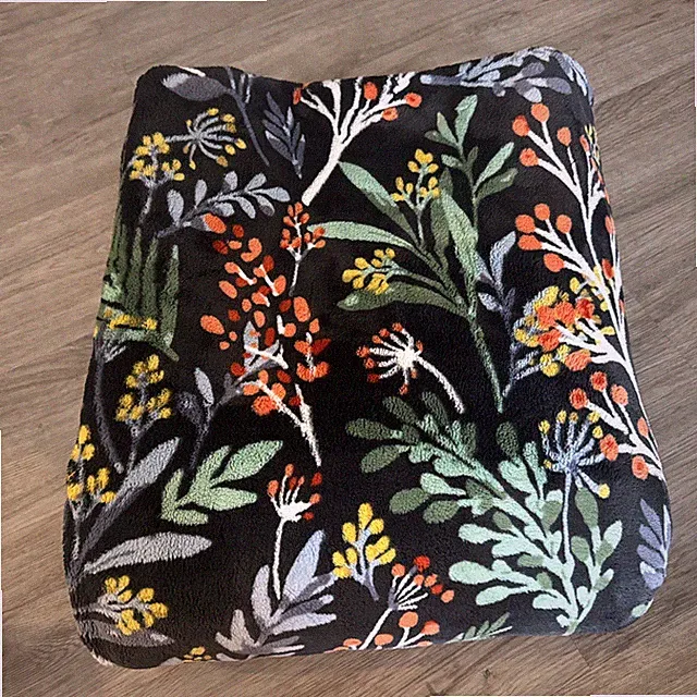 MONTE & JARDIN Blanket Botanical Floral Luxury Collection ULTRA PLUSH 60"x70"