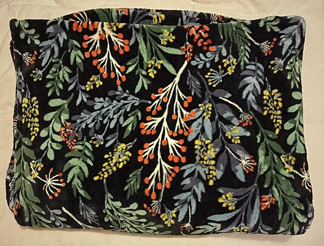 Monte & Jardin Blanket Botanical Luxury Collection Ultra Plush 60 x 70 Floral
