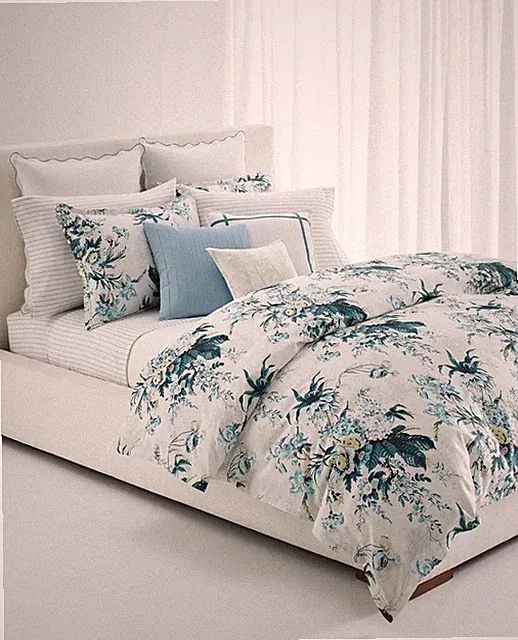 NIP Ralph Lauren Eden Botanical King Comforter & Shams Set 3Pc