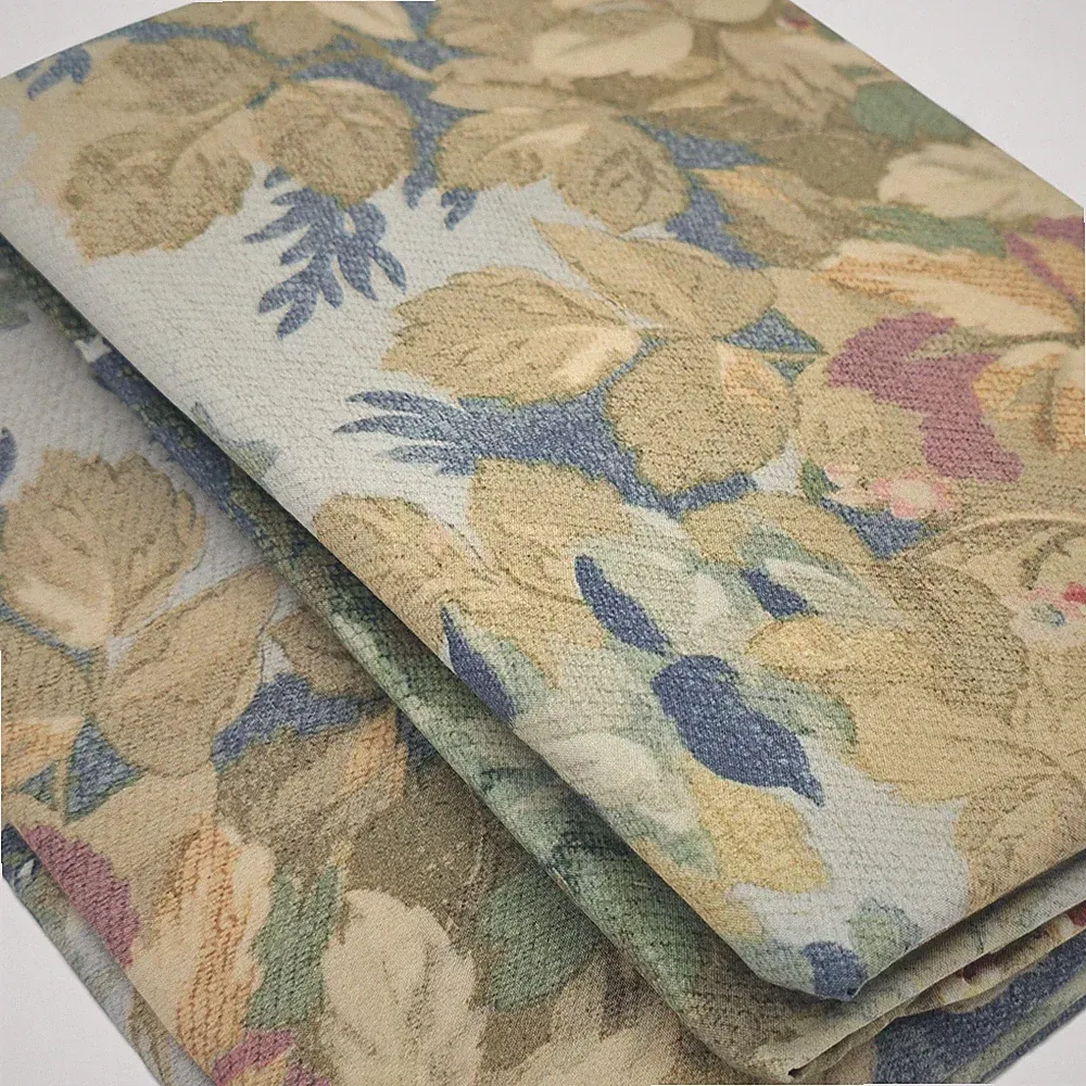 Pottery Barn Greenwood King Shams Set of 2 Floral Botanical Cotton